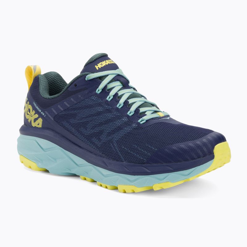 Scarpe da corsa da donna HOKA Challenger ATR 5 blu medioevale/verde pallido