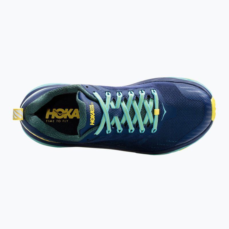 Scarpe da corsa da donna HOKA Challenger ATR 5 blu medioevale/verde pallido 9