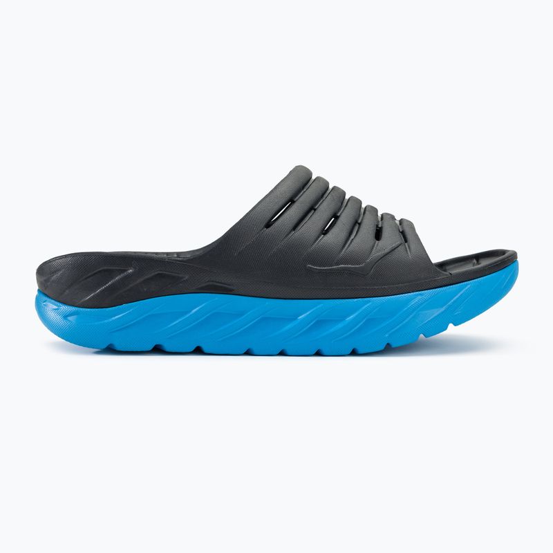 Infradito HOKA Ora Recovery Slide 2 donna, ebano/blu scuro 2