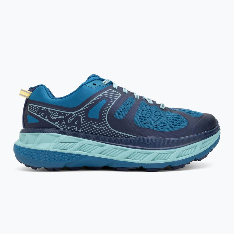 Scarpe da corsa da donna HOKA Stinson ATR 5 seaport/aqua haze 2