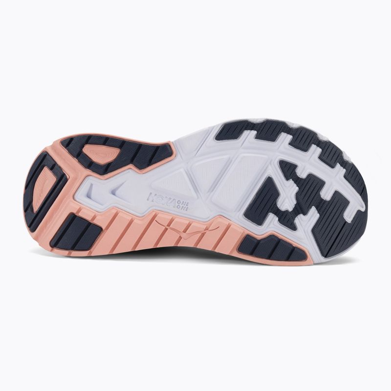 Scarpe da corsa da donna HOKA Arahi 3 allure/mood indigo 5