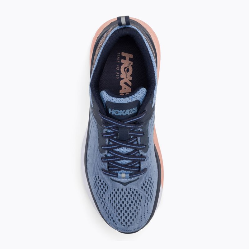 Scarpe da corsa da donna HOKA Arahi 3 allure/mood indigo 6