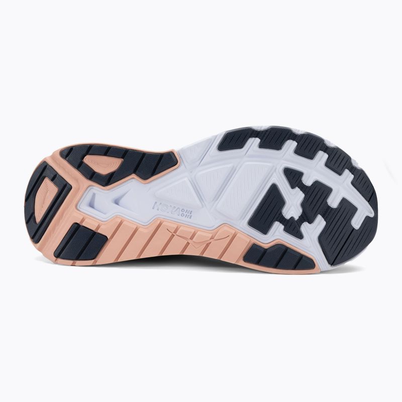 Scarpe da corsa da donna HOKA Arahi 3 Wide allure/mood indigo 5