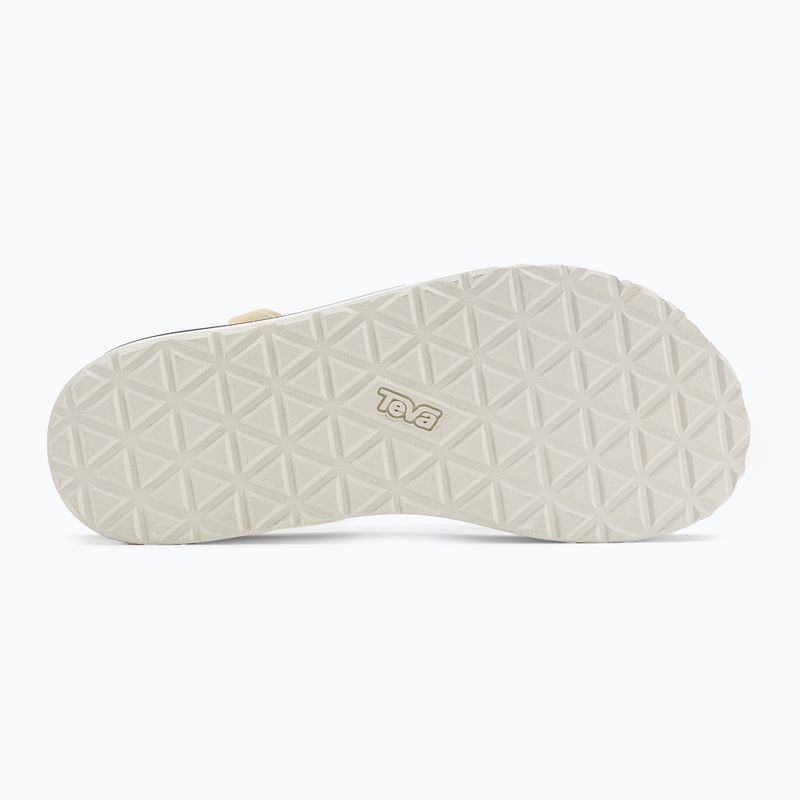Sandali Teva Flatform Universal Mesh Print bianco brillante da donna 5