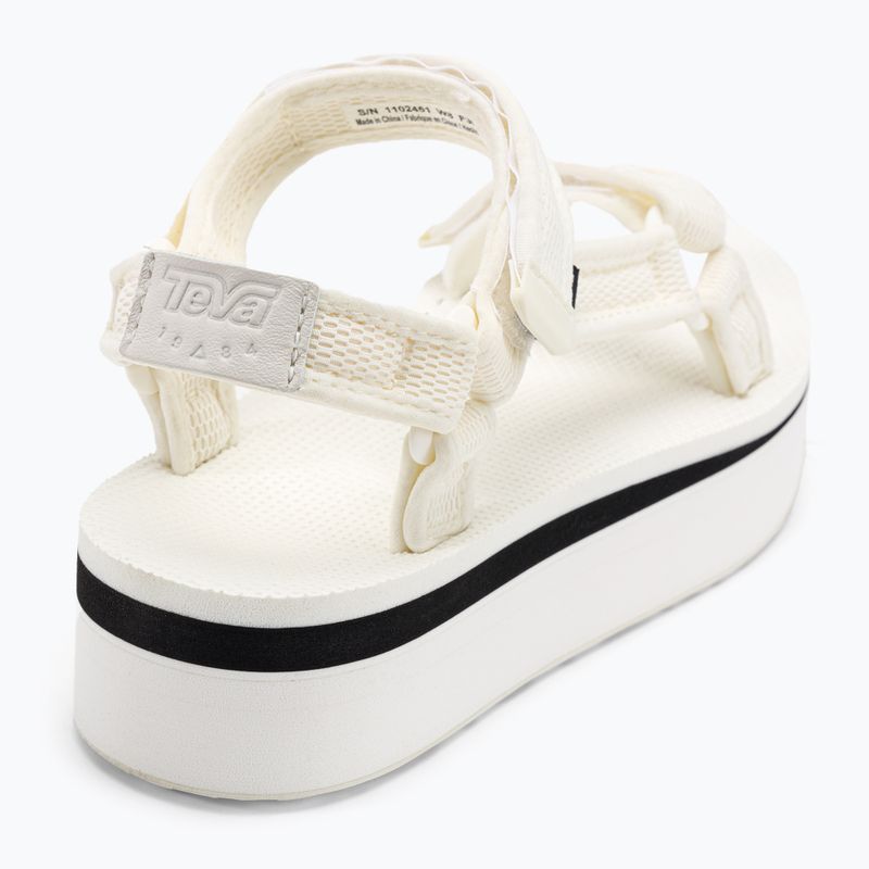 Sandali Teva Flatform Universal Mesh Print bianco brillante da donna 9