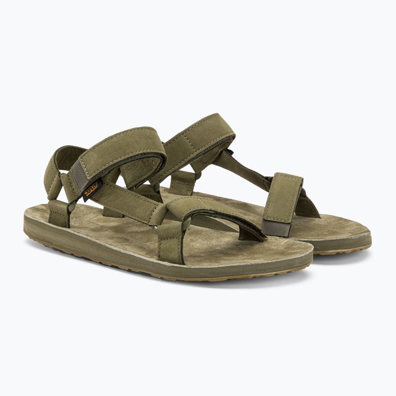 Sandali Teva Original Universal Leather oliva bruciata da uomo 4