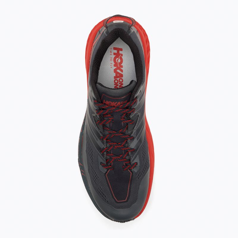 HOKA Speedgoat 3 scarpa da corsa dark shadow/poppy red 5