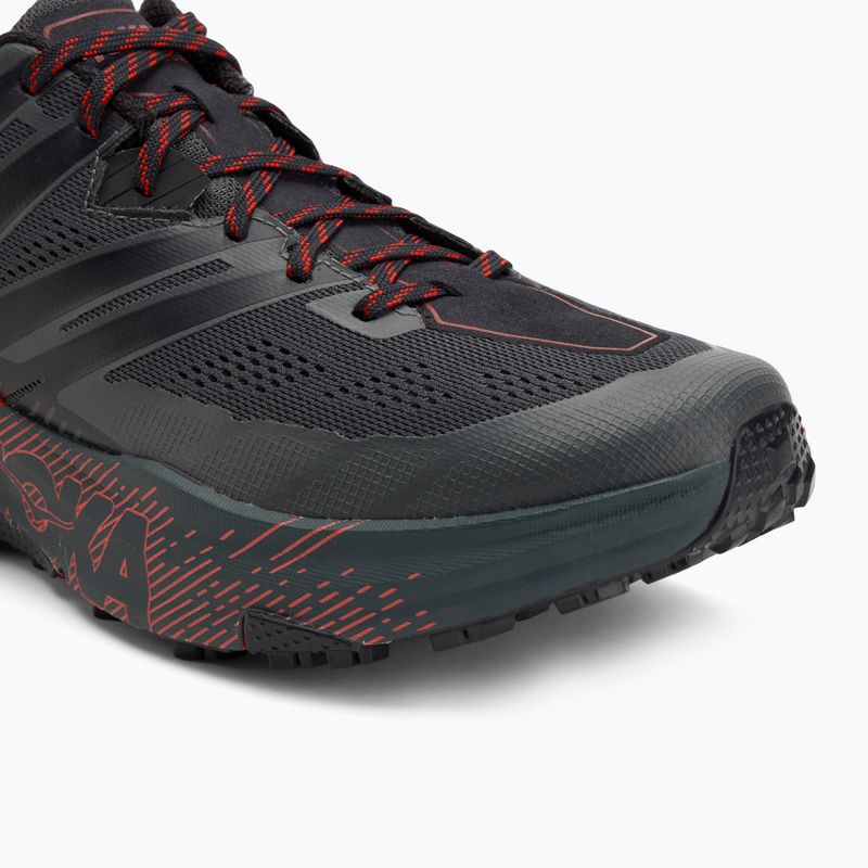 HOKA Speedgoat 3 scarpa da corsa dark shadow/poppy red 7