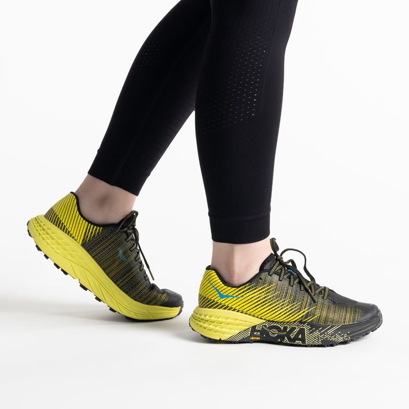 Scarpe da corsa da donna HOKA Evo Speedgoat, agrumi/nero 3