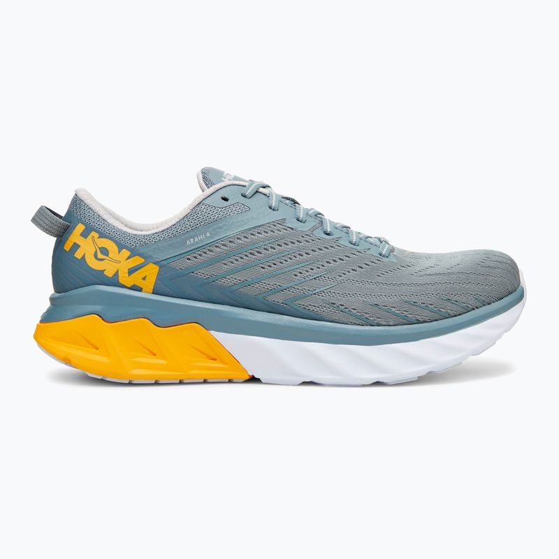 Scarpe da corsa HOKA da uomo Arahi 4 piombo/roccia lunare 7