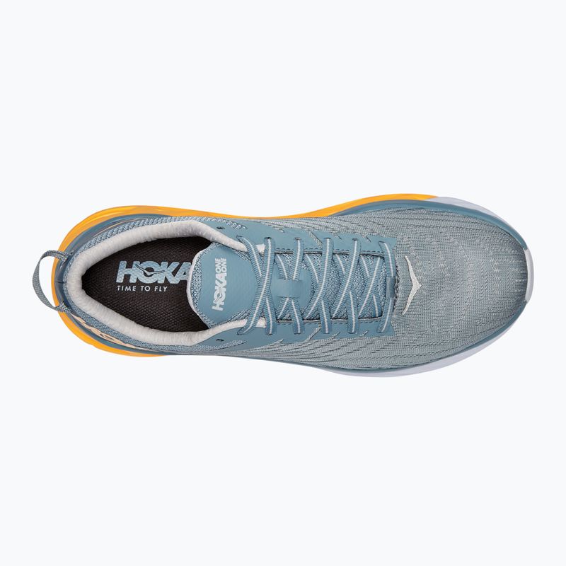 Scarpe da corsa HOKA da uomo Arahi 4 piombo/roccia lunare 9