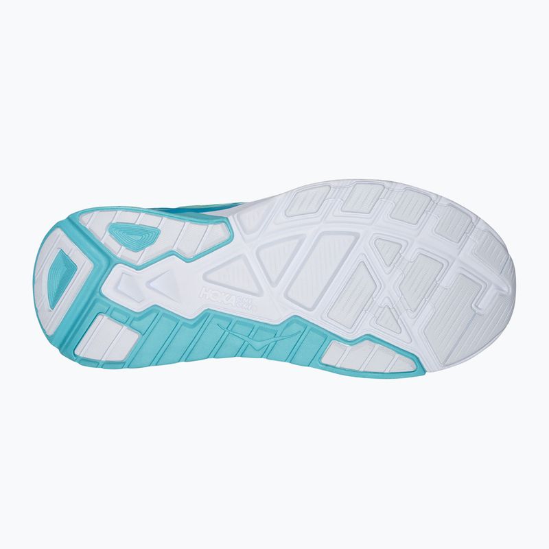Scarpe da corsa da donna HOKA Arahi 4 Wide sabbia antigua/mare dei Caraibi 10