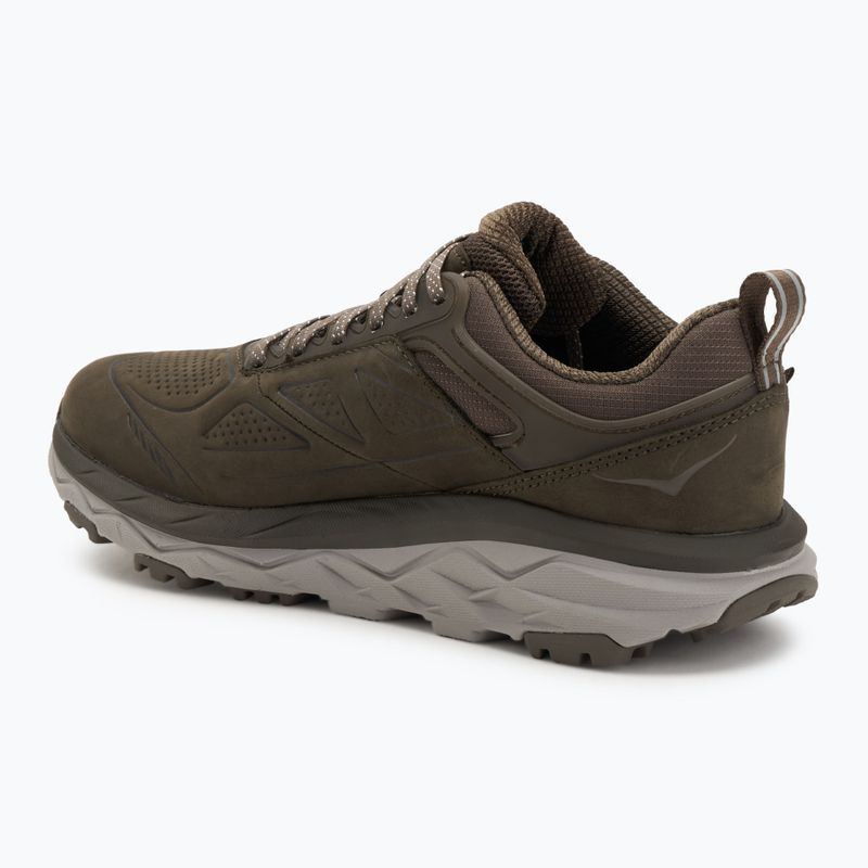 Scarpe da corsa da donna HOKA Challenger Low GTX major marrone/ecopelle 3