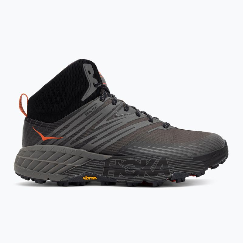 Scarpe HOKA da uomo Speedgoat 2 MID GTX antracite/grigio gabbiano scuro 2