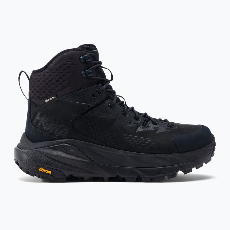 Scarpe da trekking da uomo HOKA Kaha GTX nero/fantasma 2