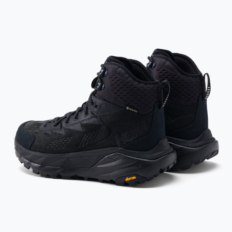 Scarpe da trekking da uomo HOKA Kaha GTX nero/fantasma 3