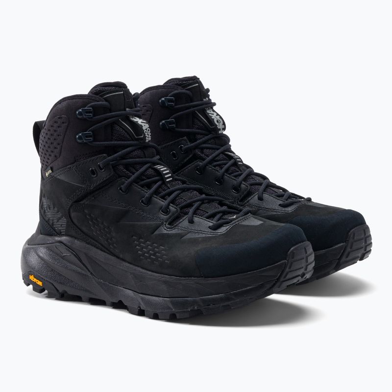 Scarpe da trekking da uomo HOKA Kaha GTX nero/fantasma 5