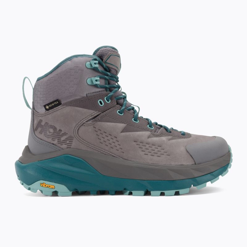 Scarponi da trekking da donna HOKA Kaha GTX grigio brina/acqua foschia 2