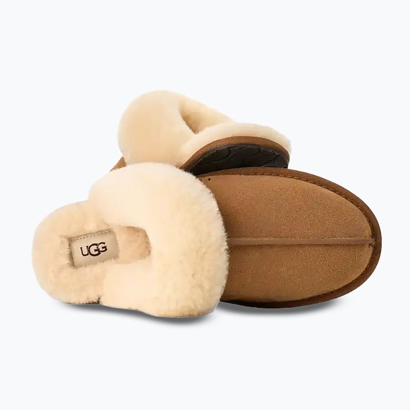 Pantofole da donna UGG Scuffette II chestnut 4