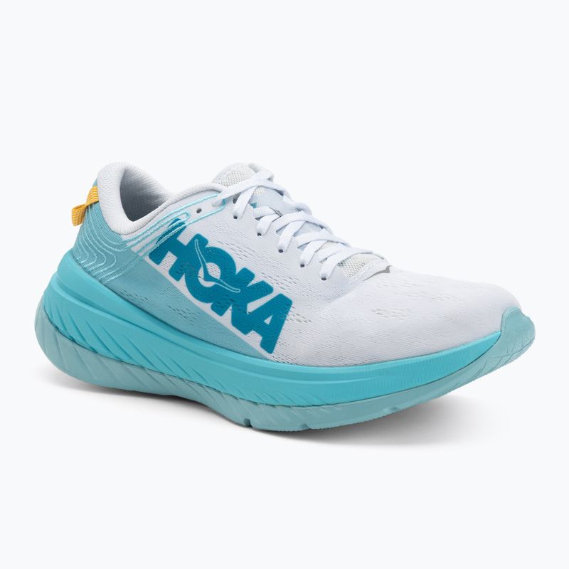 Scarpe da corsa da donna HOKA Carbon X bianco/blu angelo