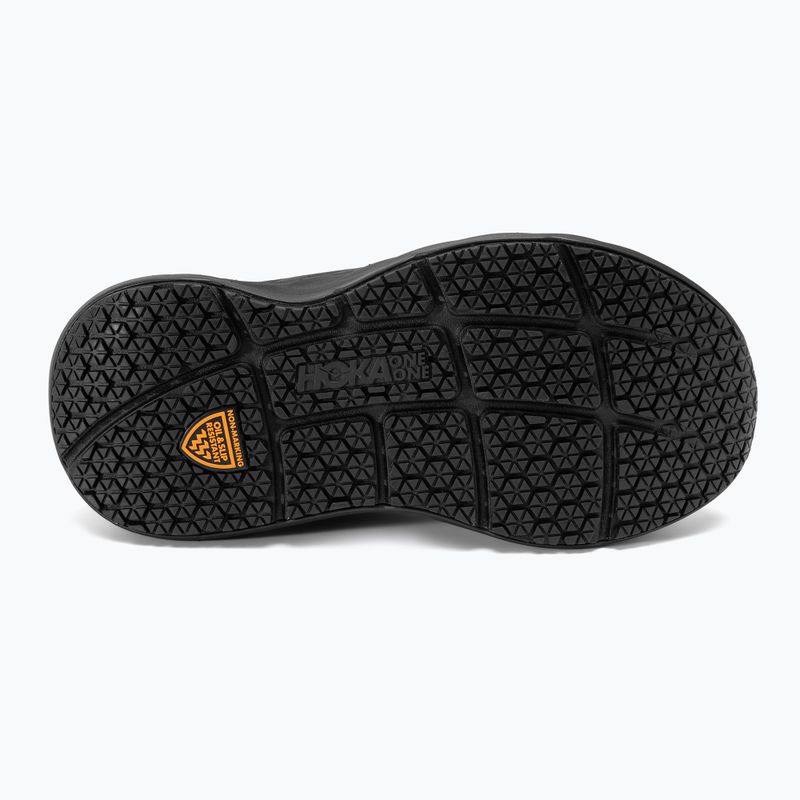Scarpe da corsa da donna HOKA Bondi SR nero/nero 4