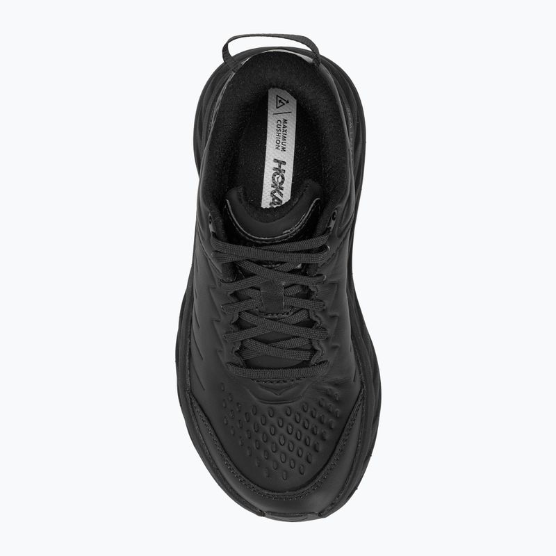 Scarpe da corsa da donna HOKA Bondi SR nero/nero 5