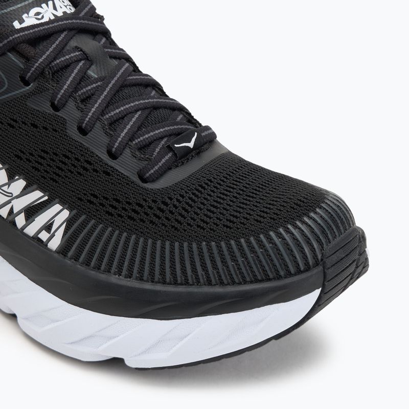 Scarpe da corsa da donna HOKA Bondi 7 nero/bianco 7