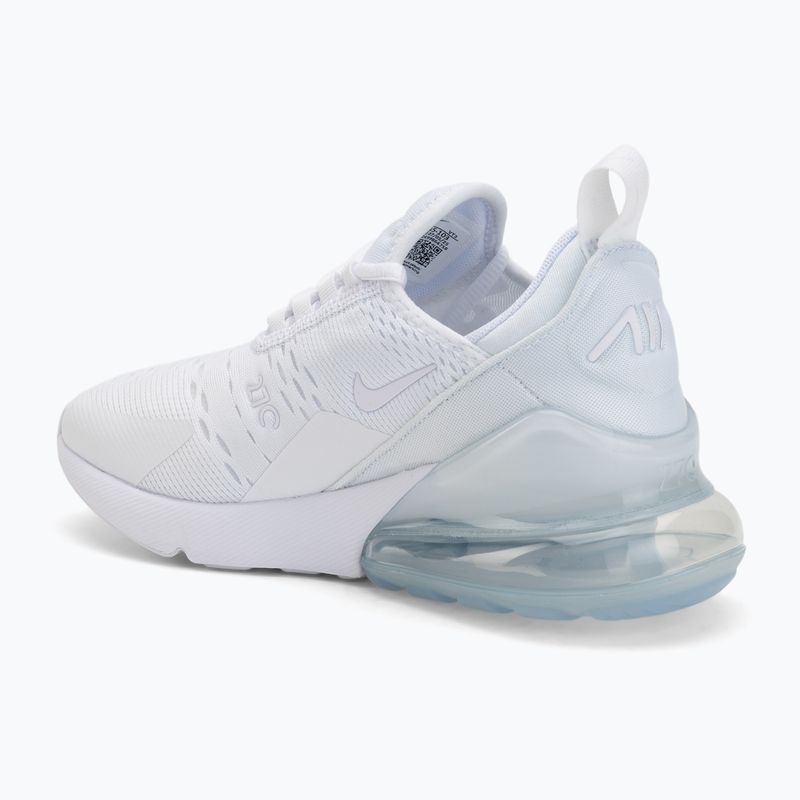 Scarpe Nike Air Max 270 white/metallic silver/white 3