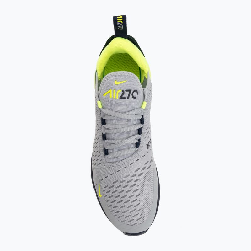 Scarpe da uomo Nike Air Max 270 wolf grey/obsidian/volt 5