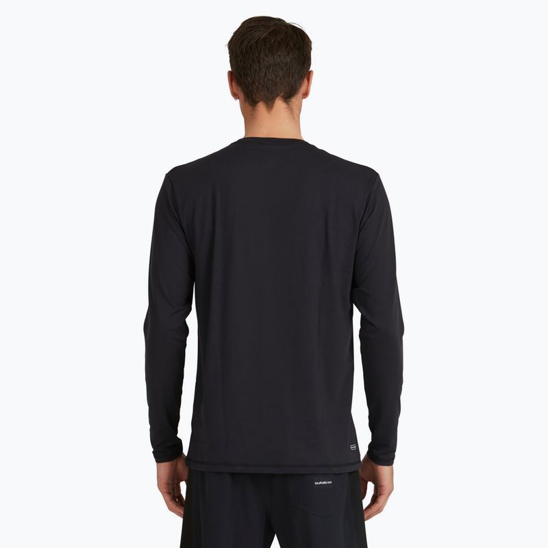 Quiksilver Solid Streak Uomo manica lunga da nuoto nero 3