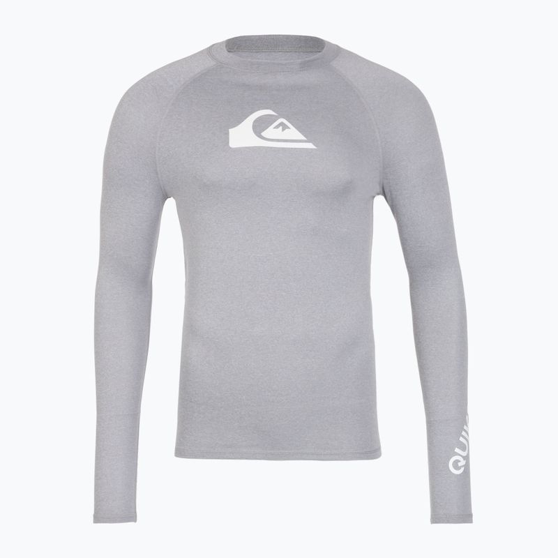 Quiksilver All Time grigio a maniche lunghe da uomo