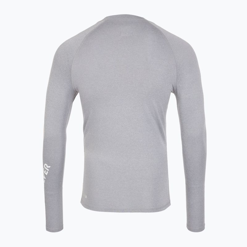 Quiksilver All Time grigio a maniche lunghe da uomo 2