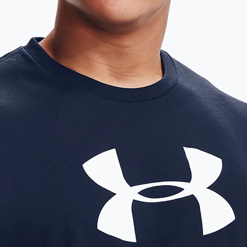 Maglietta Under Armour Sportstyle Logo uomo Academy/bianco 6