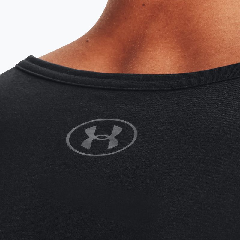 Canotta da allenamento Under Armour Sportstyle Logo Uomo nero/nero/nero 5