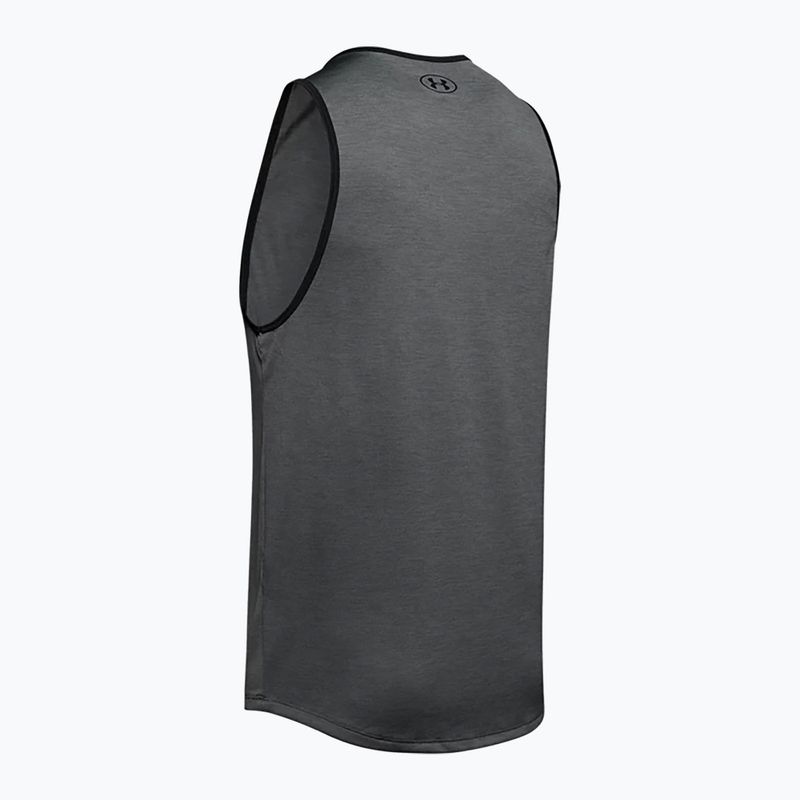 Under Armour Tech 2.0 canotta da allenamento da uomo grigio pece/nero 5