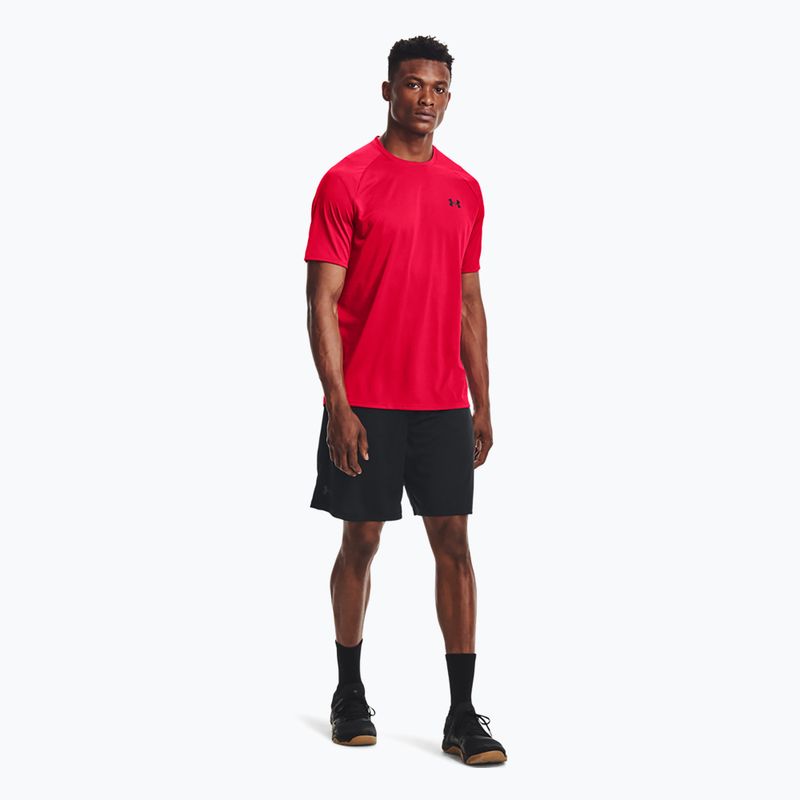 Pantaloncini Under Armour Tech Mesh da uomo, nero/grigio 2