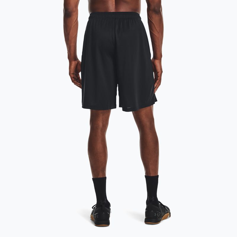 Pantaloncini Under Armour Tech Mesh da uomo, nero/grigio 3