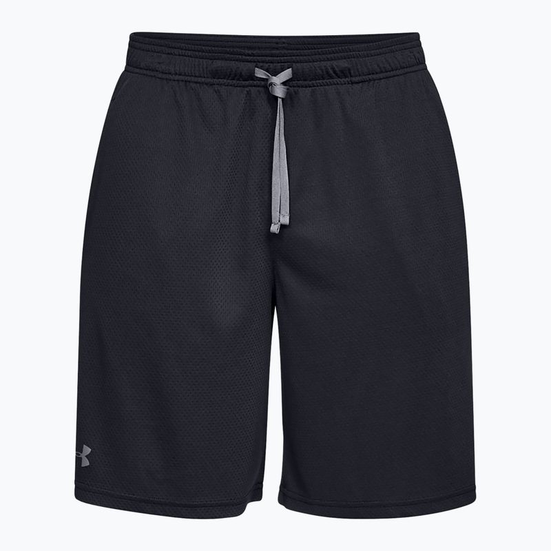 Pantaloncini Under Armour Tech Mesh da uomo, nero/grigio 5