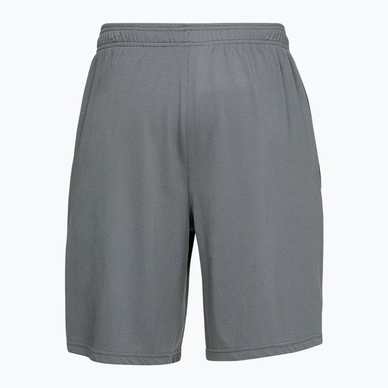 Pantaloncini da uomo Under Armour Tech Mesh grigio/nero 6