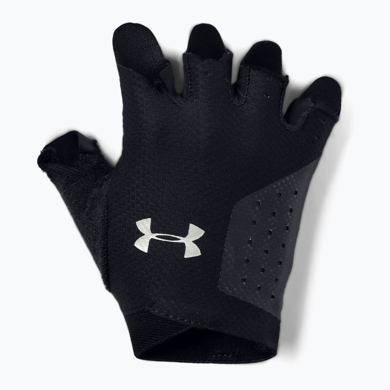 Guanti da allenamento da donna Under Armour UA Training nero/nero/argento 5