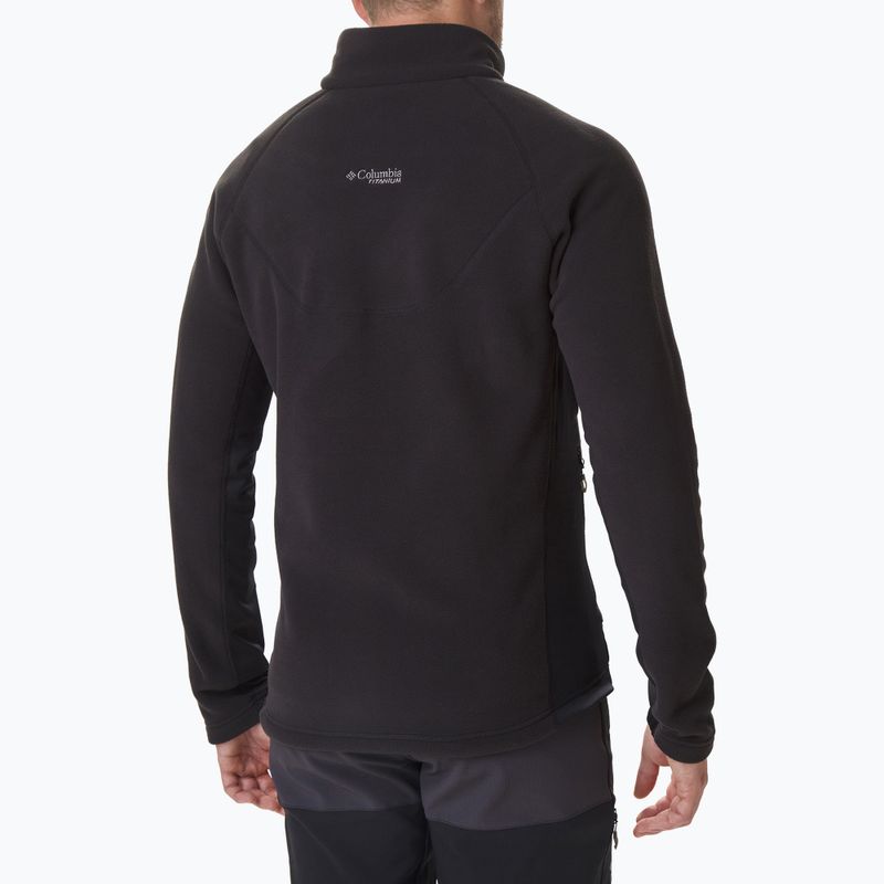Columbia Titan Pass 2.0 II felpa da trekking uomo nero 3