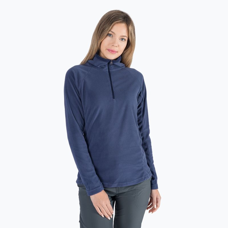 Felpa trekking donna Columbia Glacial IV 1/2 Zip notturna