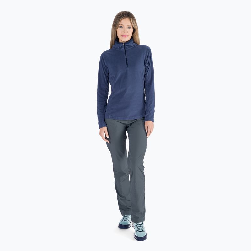 Felpa trekking donna Columbia Glacial IV 1/2 Zip notturna 6