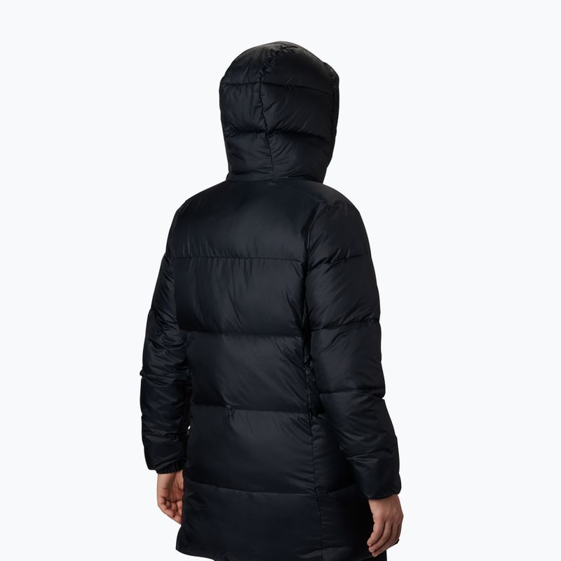 Columbia Puffect Mid con cappuccio, piumino da donna nero 6