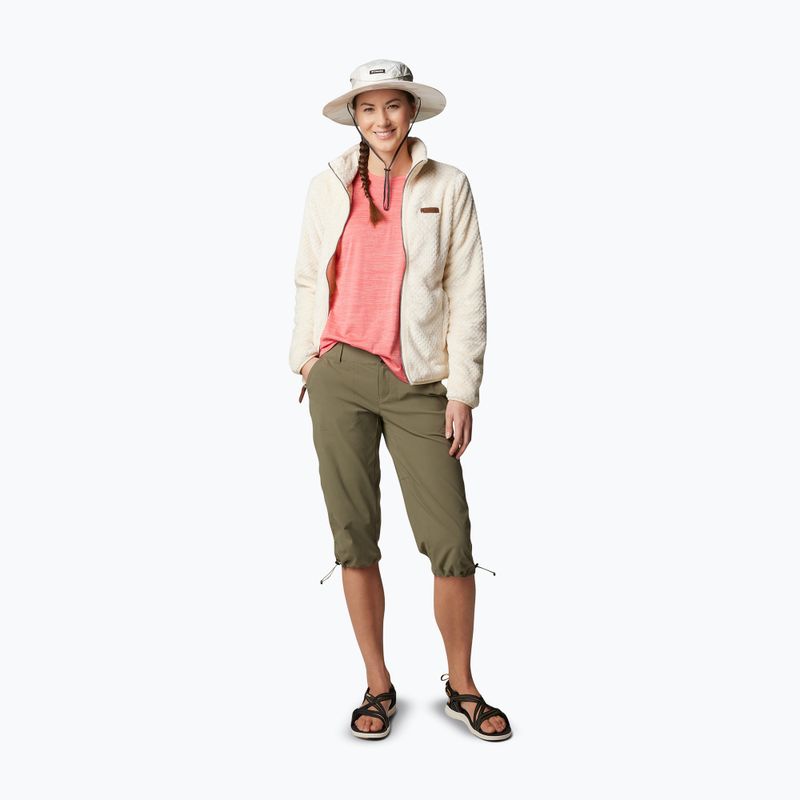 Felpa da donna Columbia Fire Side II Sherpa Full Zip chalk 2