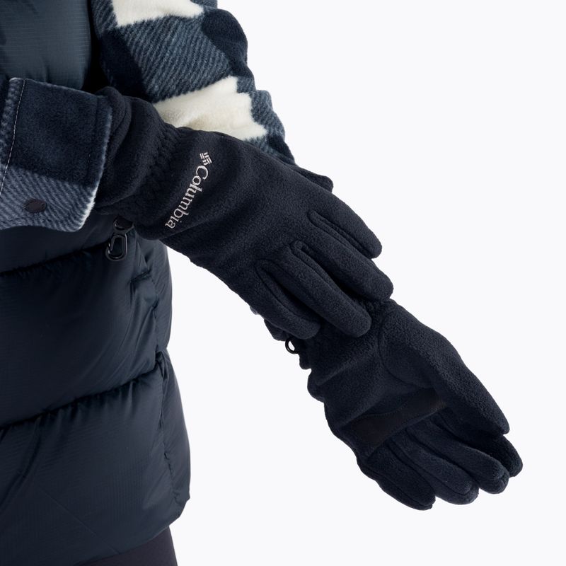 Guanti da trekking da donna Columbia Fast Trek nero 3