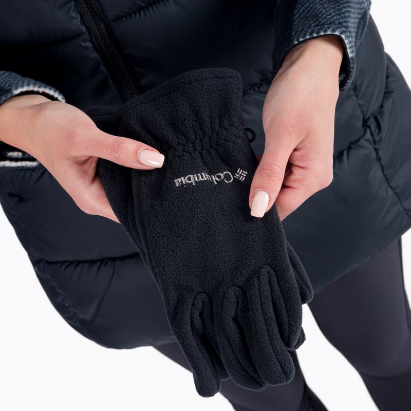 Guanti da trekking da donna Columbia Fast Trek nero 4