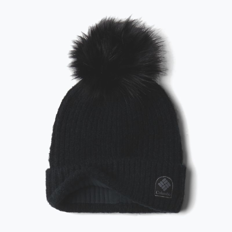 Columbia Berretto invernale Blur Pom Pom nero 2