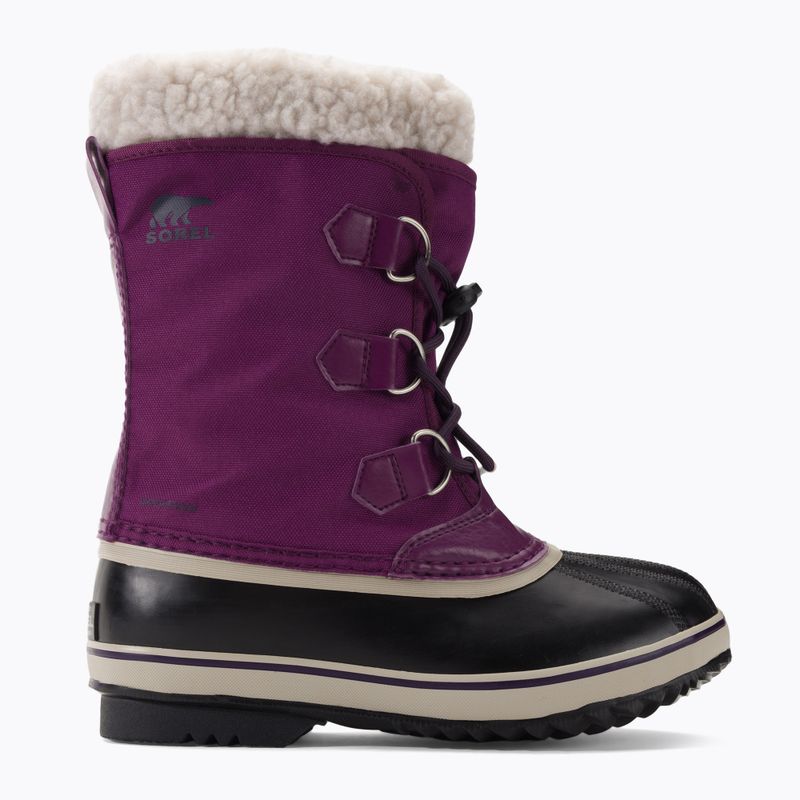 Sorel Yoot Pac Nylon Wp iris selvatico/prugna scuro stivali da neve junior 2