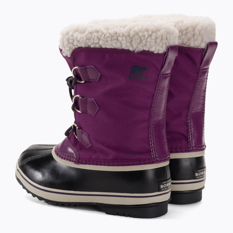 Sorel Yoot Pac Nylon Wp iris selvatico/prugna scuro stivali da neve junior 3
